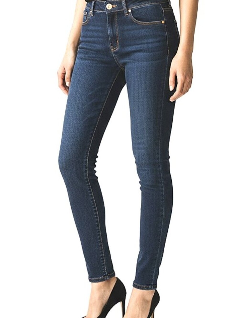 Jones New York Signature | Women's Jeans | Slim Blue Jeans | Size 16